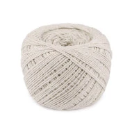 Fir bumbac / șnur macrame, 600 g - ecru deschis