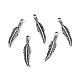 Pandantiv / Charm pană, 5.4 x 23.4 mm (pachet 10 buc.)