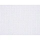 Etamină pentru brodat la metru 170 g/m²- alb