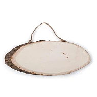 Rondele lemn ovale - cca 18 x 40 cm