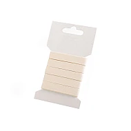 Bandă bumbac Herringbone, lățime 10 mm (card 3 m) - ecru deschis