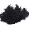Pene decorative de struț, lungime 9-16 cm - negru