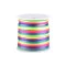 Șnur satinat, Ø2 mm (rola 30 m) - multicolor