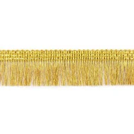 Franjuri lurex, lățime 30 mm (pachet 18 m) - auriu deschis