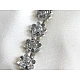 Nasture / decorațiune, model floare strasuri, 15,2 mm, cristal, 10 buc.