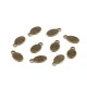 Pandantiv plăcuță ovală Hand Made, 8x15 mm, alamă antică, 10 buc. Pandantiv plăcuță ovală Hand Made, 8x15 mm, alamă antică, 10 buc.