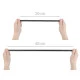 Elastic moale confecții / bretele cu lurex la metru, lățime 10 mm - argintiu