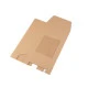 Cutie cu fereastră (pachet 10 Buc.) - maro natural Cutie cu fereastră (pachet 10 Buc.) - maro natural