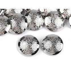 Nasturi metalici, mărimea Ø23 mm, nichel, 5 buc.
