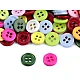 Nasturi mici plastic, 4 găuri, mărimea Ø8,5 mm, mix, 1 pungă