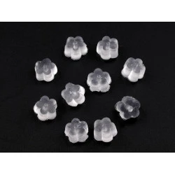 Opritor cercei, 3x5 mm, transparent, 5 g