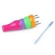 Păpușă de tricotat, multicolor Păpușă de tricotat, multicolor