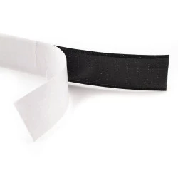 Arici - bandă scai autoadezivă 20 mm, negru, 25 m