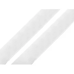 Arici - bandă scai autoadezivă, 20 mm, White, 25 m