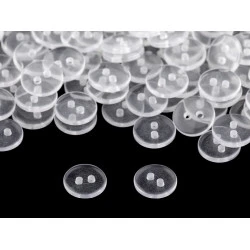Nasturi transparenți, mărimea Ø10 mm, transparent, 20 buc.