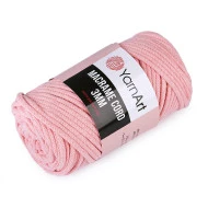 Fir de tricotat / croșetat Macrame Cord, 250 g - roz somon închis
