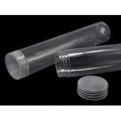 Tub plastic transparent, ø35 mm - Transparent (10 Bucăți)