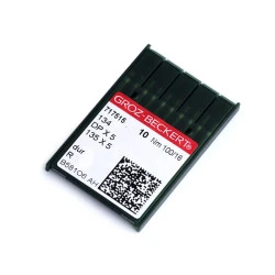 Ace mașini de cusut industriale groz - beckert,70; 80; 90; 100 - Nichel (10 Cutii)