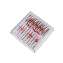 Ace mașină de cusut organ, 70; 80; 90; 100; - Nichel (1 Cutie)