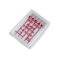 Ace mașină de cusut  super stretch 75;90 organ - Nichel (5 Cutii)