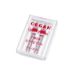 Ace duble stretch  75/2,5 organ - Nichel (1 Cutie)