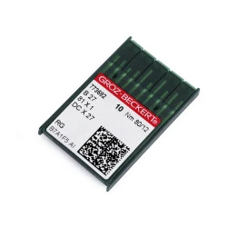 Ace mașini de cusut industriale groz - beckert b27 80; 90 - Nichel (1 Cutie)