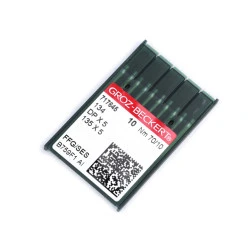 Ace mașini de cusut industriale groz - beckert, 70; 80; 90, - Nichel (10 Cutii)