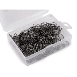 Ace de siguranță, lungime 22 mm - Nichel negru (1 Cutie)