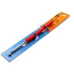 Croșetă cu mâner pony, mărimi 4: 4,5; 5; 6; - Conform imaginii (1 Bucată)