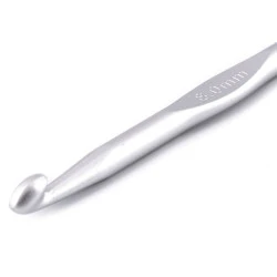 Croșete metalice, mărimea  6; 7; 8; 9 - Argintiu (10 Bucăți)