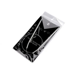 Andrele circulare nr. 4,5; 5; 5,5; 6; 7; 8 - Argintiu (1 Bucată)