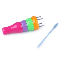 Păpușă de tricotat - Multicolor (1 Set)