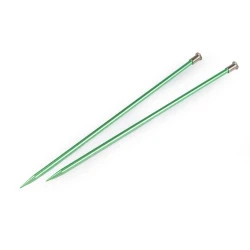 Andrele drepte #3; 3,5; 4; 4,5; 5; 5,5; 6; 8; 9; 10 - Verde deschis (1 Pereche)