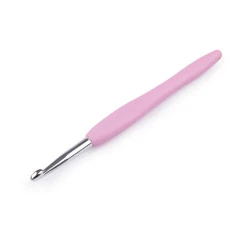 Croșete cu mâner din silicon mărimea 2,5-6 - Culoare aleatorie (1 Bucată)