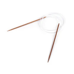 Andrele circulare de bambus nr. 3; 3,5; 4; 4,5; 5; 5,5; 6; 6,5; 7; 8 - Bambus închis (1 Bucată)