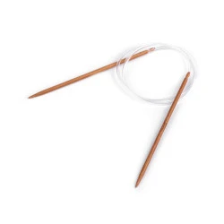 Andrele circulare de bambus nr. 3; 3,5; 4; 4,5; 5; 5,5; 6; 6,5; 7; 8 - Bambus închis (1 Bucată)