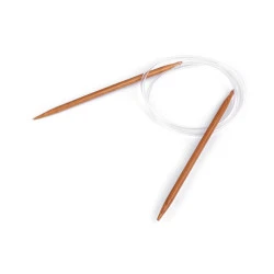 Andrele circulare de bambus nr. 3; 3,5; 4; 4,5; 5; 5,5; 6; 6,5; 7; 8 - Bambus închis (1 Bucată)