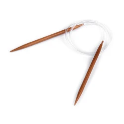 Andrele circulare de bambus nr. 3; 3,5; 4; 4,5; 5; 5,5; 6; 6,5; 7; 8 - Bambus închis (1 Bucată)