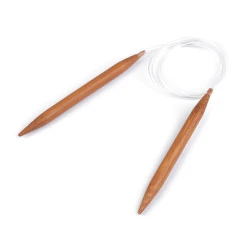 Andrele circulare de bambus nr 9; 10; 12 - Bambus închis (1 Bucată)