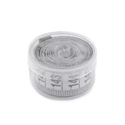 Centimetru de croitorie, 150 cm - Alb (1 Bucată)