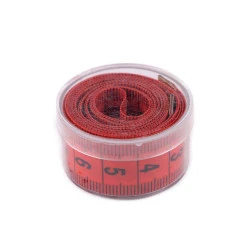 Centimetru de croitorie, 150 cm - Roșu (1 Bucată)