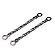 Lanț agățătoare pentru confecții - Nichel negru (20 Bucăți)