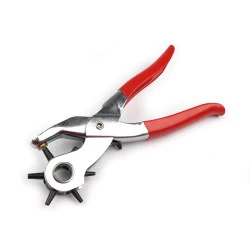 Clește pentru perforat piele - Roșu (1 Bucată)