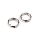 Zale duble bijuterii, ø6mm - Platinum (20 Grame)