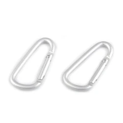 Carabină metalică - Argintiu deschis (2 Bucăți)