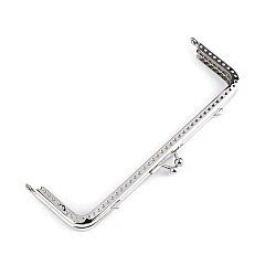 Ramă poșetă, 15,5x9 cm - Nichel (1 Bucată)