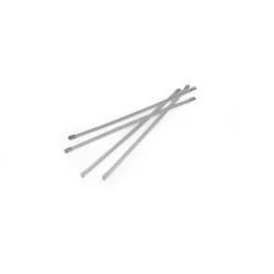 Balene metalice pentru corset, lățime 5 mm - Argintiu (100 Bucăți)