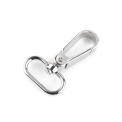 Carabină rotativă, 26 mm - Nichel (10 Bucăți)