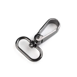 Carabină rotativă, 26 mm - Nichel negru (10 Bucăți)