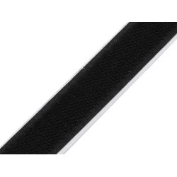 Arici - bandă scai autoadezivă  20 mm - Negru (100 Metri)